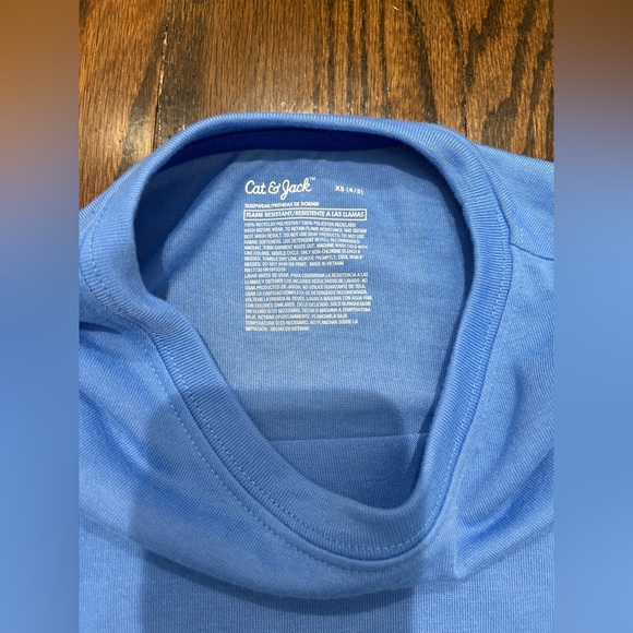 Cat & Jack Boys 2 Piece Palm Tie-Dye Pajama Set Size XS - Picture 2 of 2